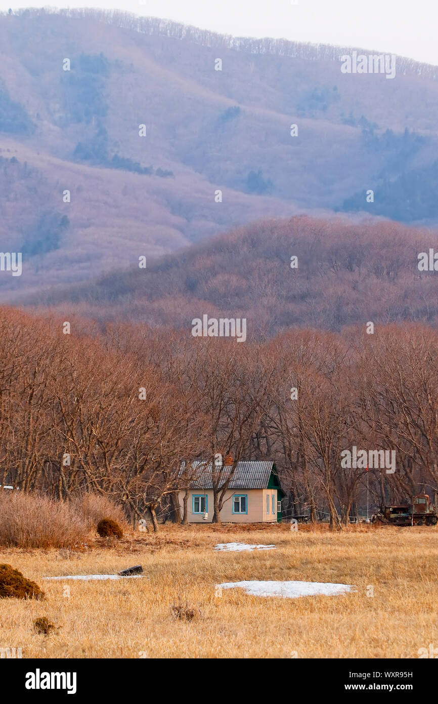 Proselochny cordon. Lazovsky Nature Reserve,  Sikhote-Alin mountain range. Primorsky Krai. Russia, Asia Stock Photo