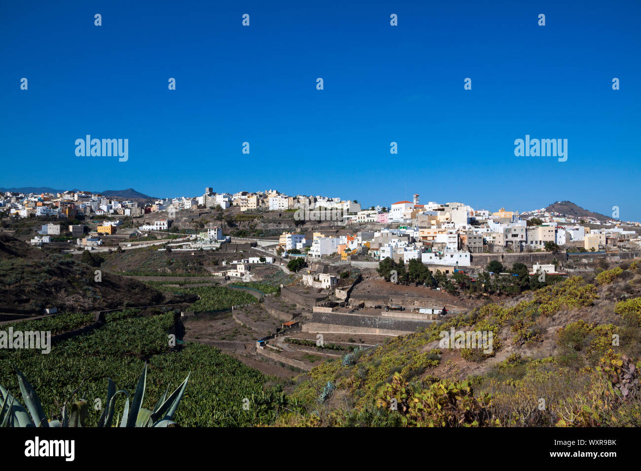 Paisaje de Tenoya, Gran Canaria - Stock Image