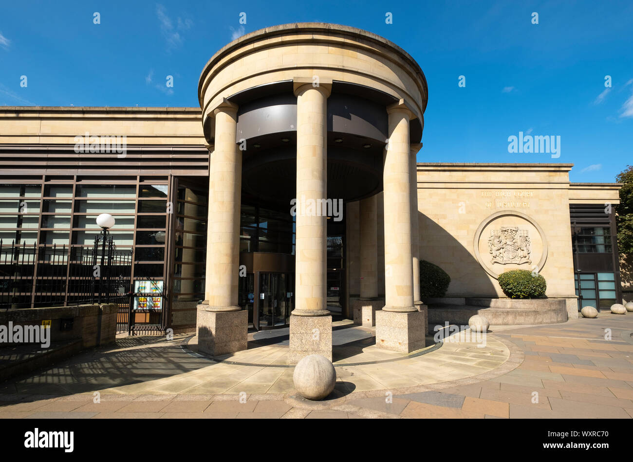 Exterior of Glasgow High Court, Scotland ,UK Stock Photo Alamy