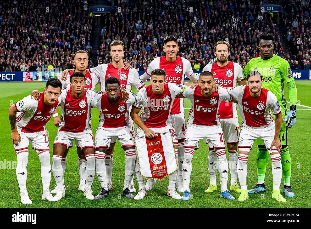 AMSTERDAM, 17-09-2019 JohanCruyff Arena , Champions League