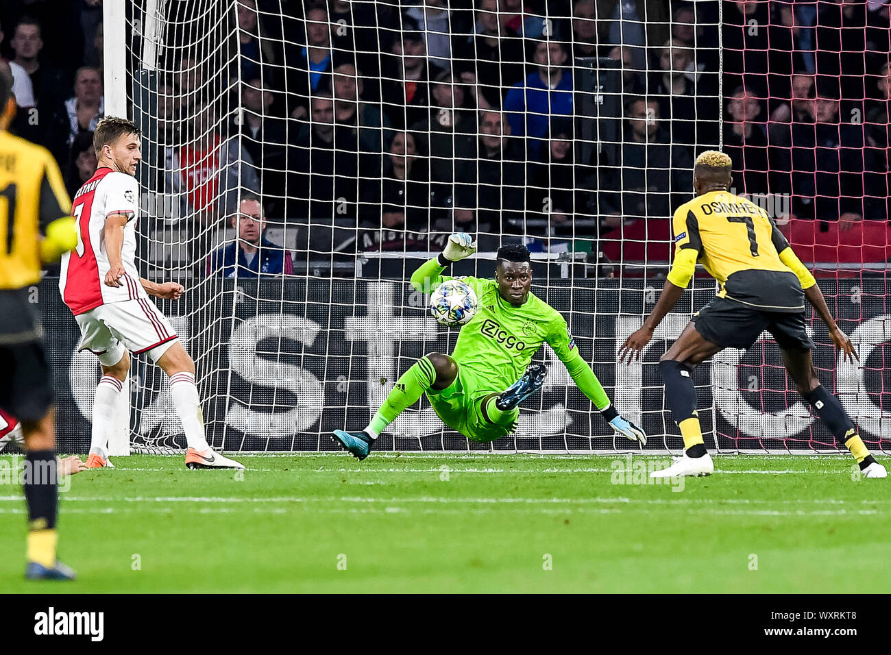 AMSTERDAM, 17-09-2019 JohanCruyff Arena , Champions League