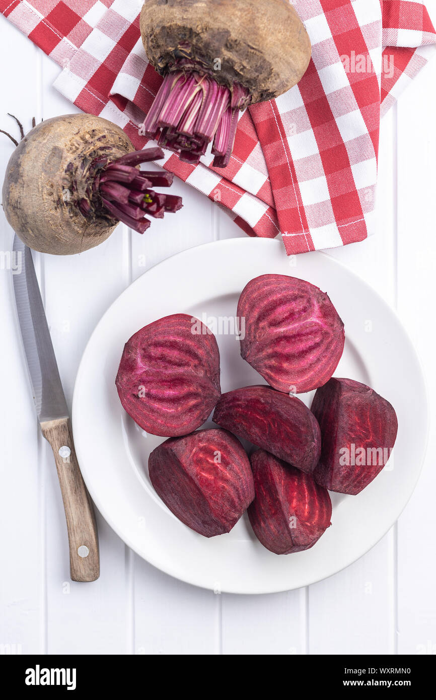 Beetroot top view hi-res stock photography and images - Alamy