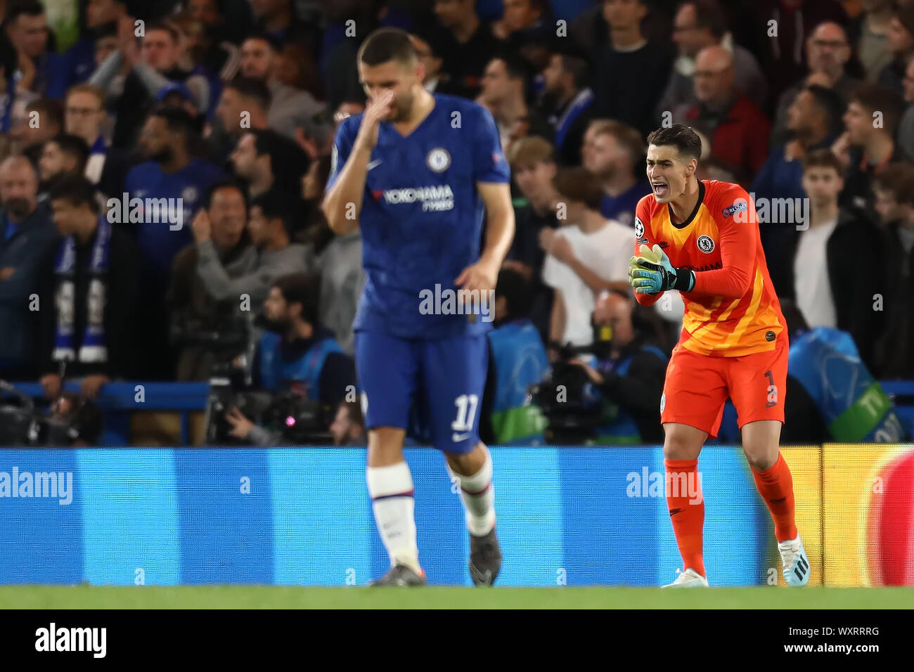 Stamford Bridge Chelsea London England 17th Sep 2019 Champions League Football Group Stages Chelsea Fc Versus