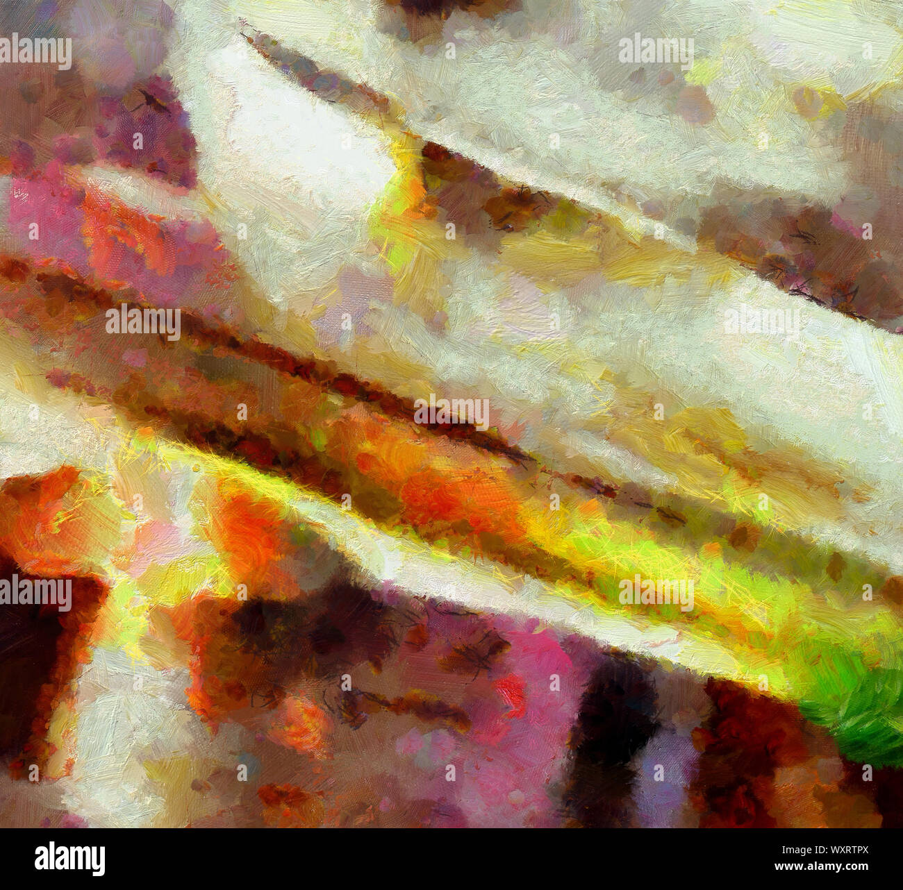 Abstract Oil Painting Texture Background Stock Photo Alamy