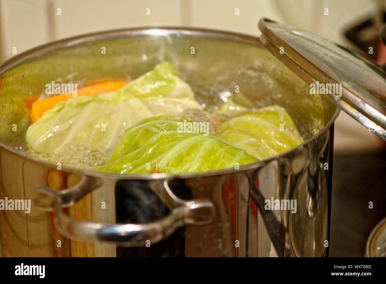 Litauische Kohlrouladen Stock Photo