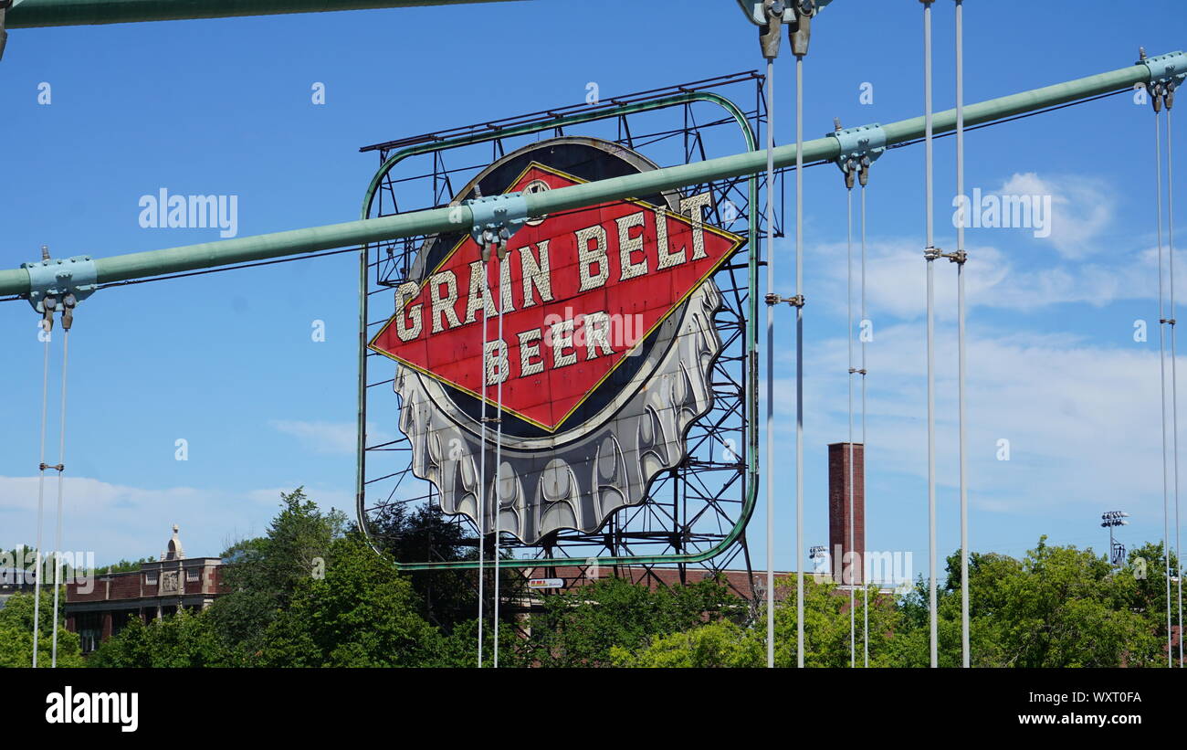 Grain belt beer sign hires stock photography and images Alamy