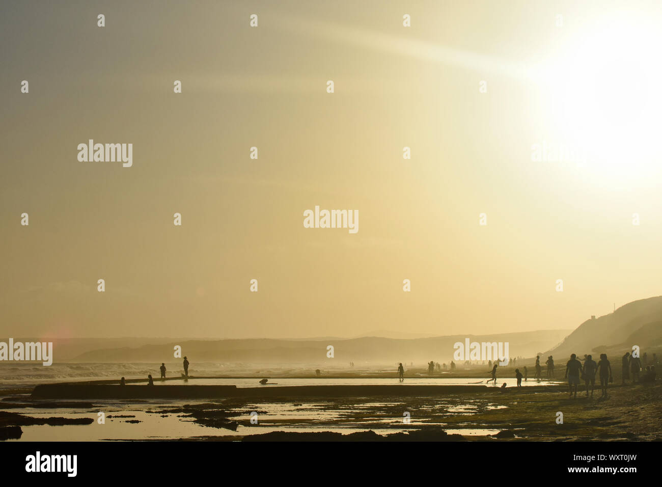 Family vacation summer beach hi-res stock photography and images - Alamy