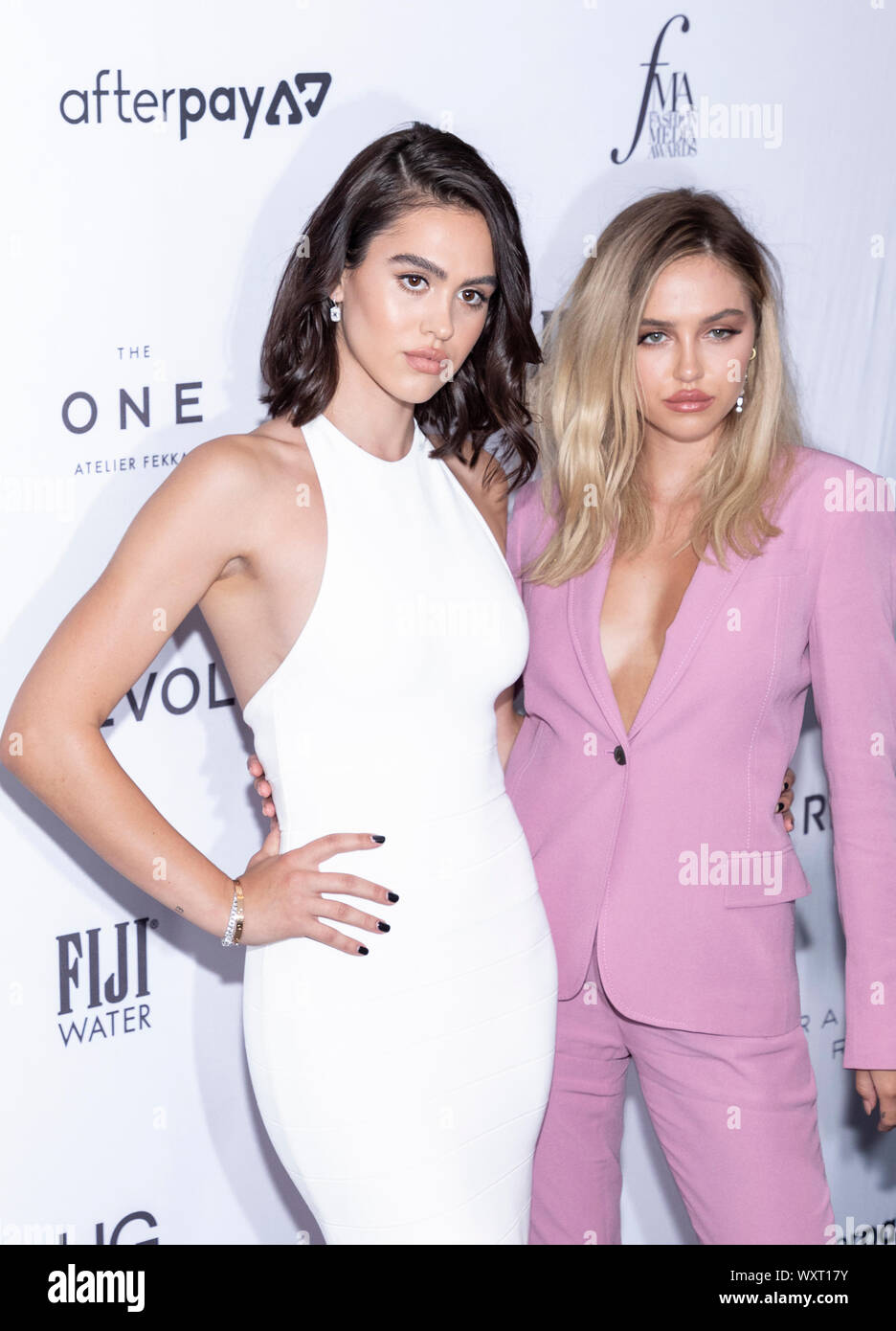 New York, NY, USA - September 5, 2019: Amelia Gray Hamlin and Delilah