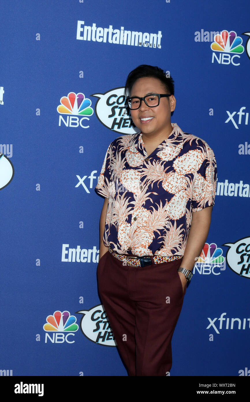 September 16, 2019, Los Angeles, CA, USA: LOS ANGELES - SEP 16:  Nico Santos at the NBC Comedy Starts Here Event at the NeueHouse on September 16, 2019 in Los Angeles, CA (Credit Image: © Kay Blake/ZUMA Wire) Stock Photo