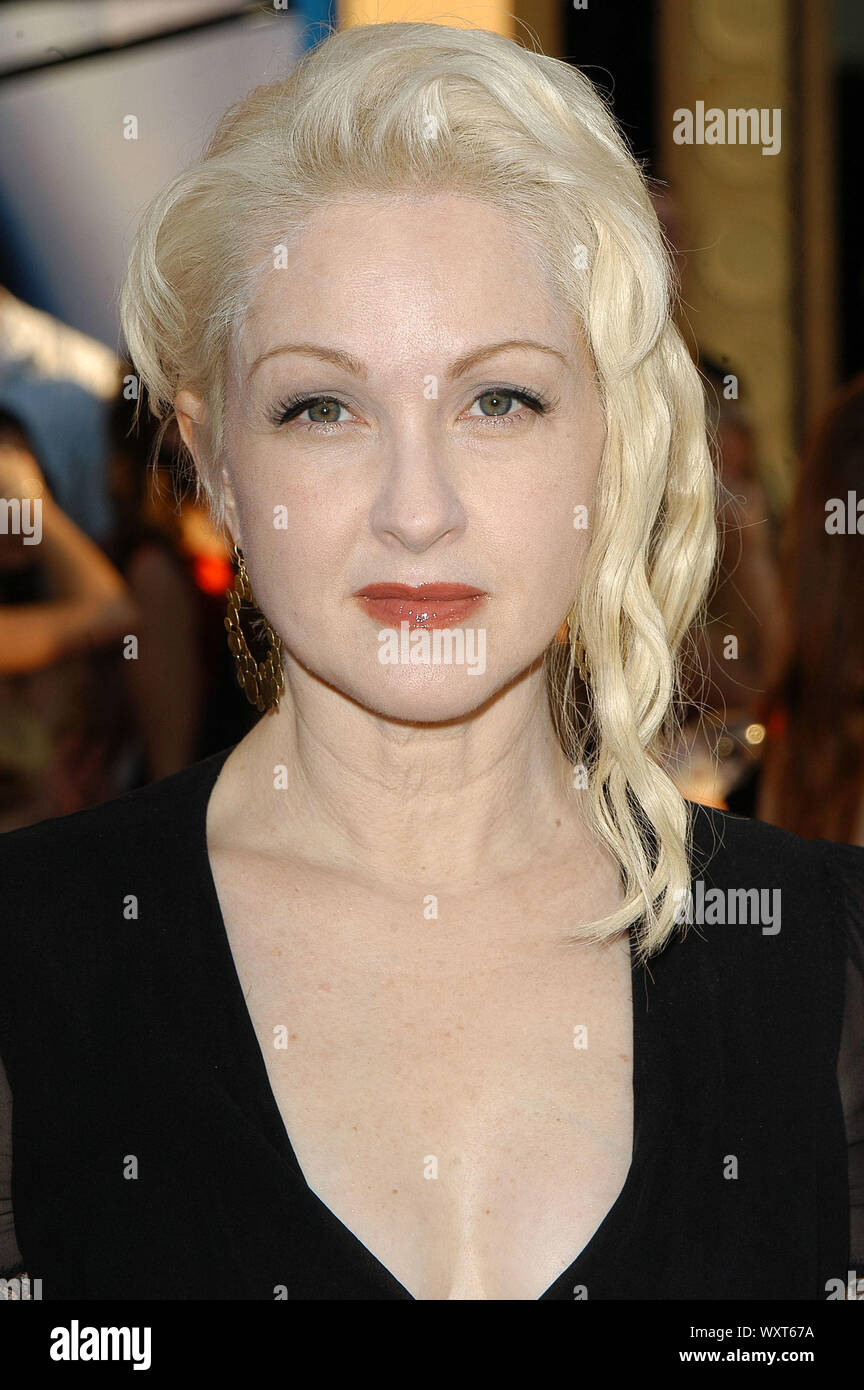 Cyndi Lauper at the 2005 American Music Awards Arrivals held at the
