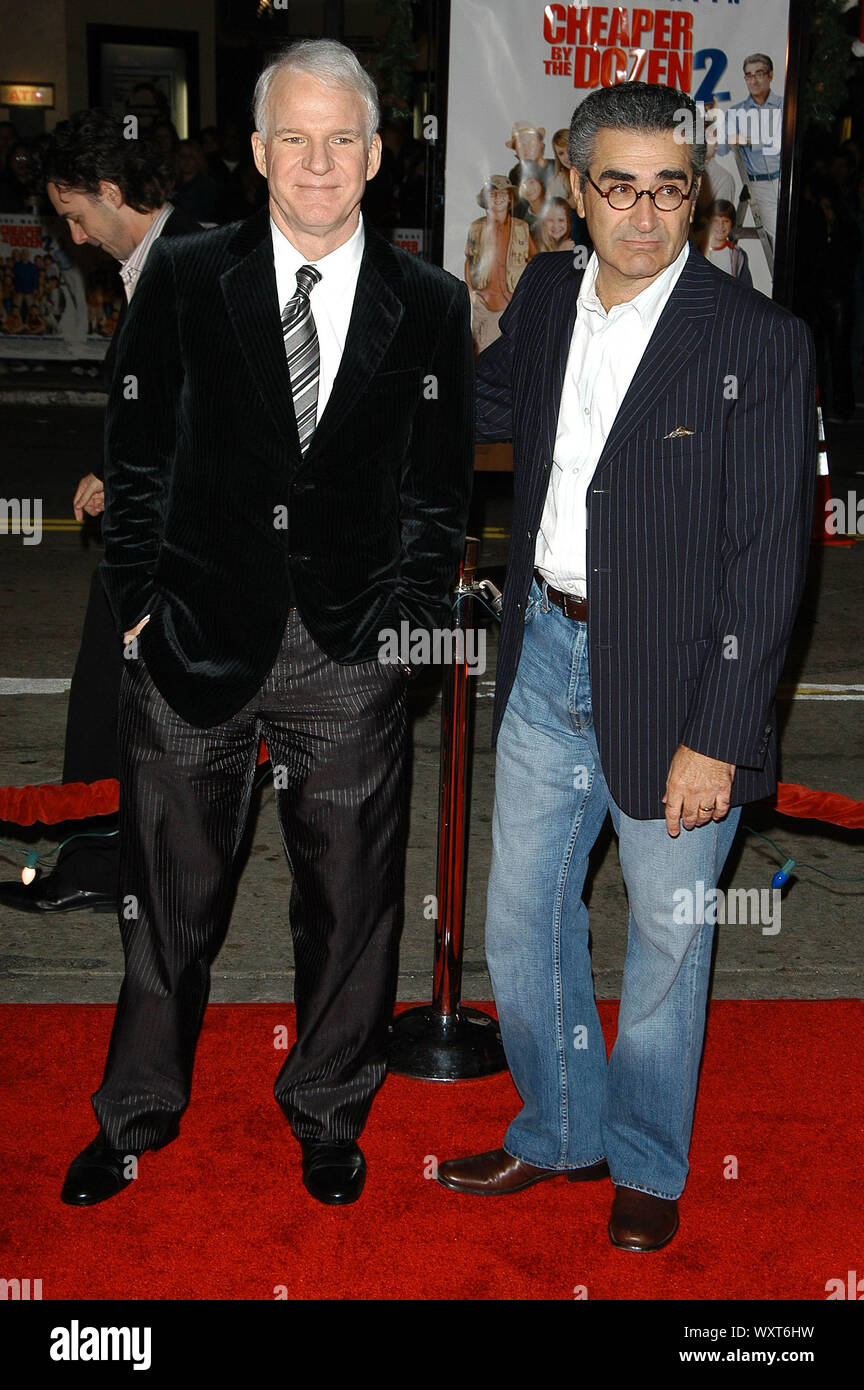 Steve Martin and Eugene Levy at the World Premiere of 
