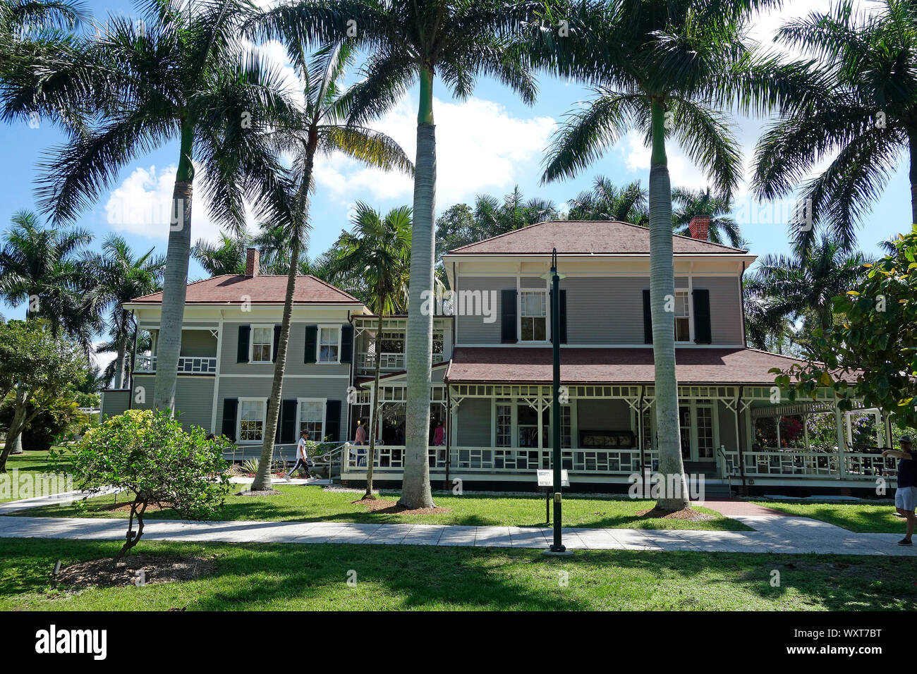 Henry Ford home at ft Myers, Florida Stock Photo