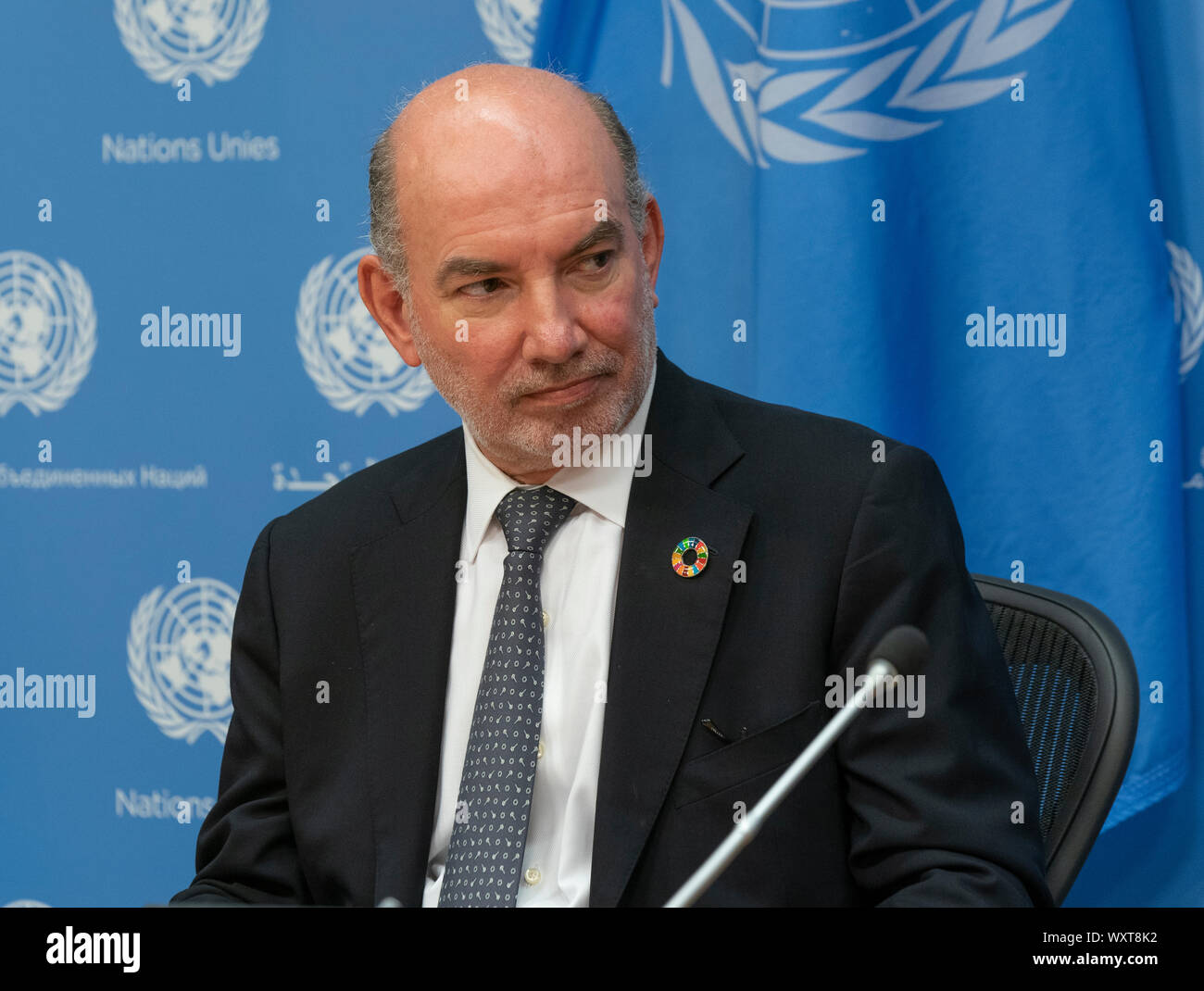 New York NY September 17 2019 UN Secretary General Special Envoy 