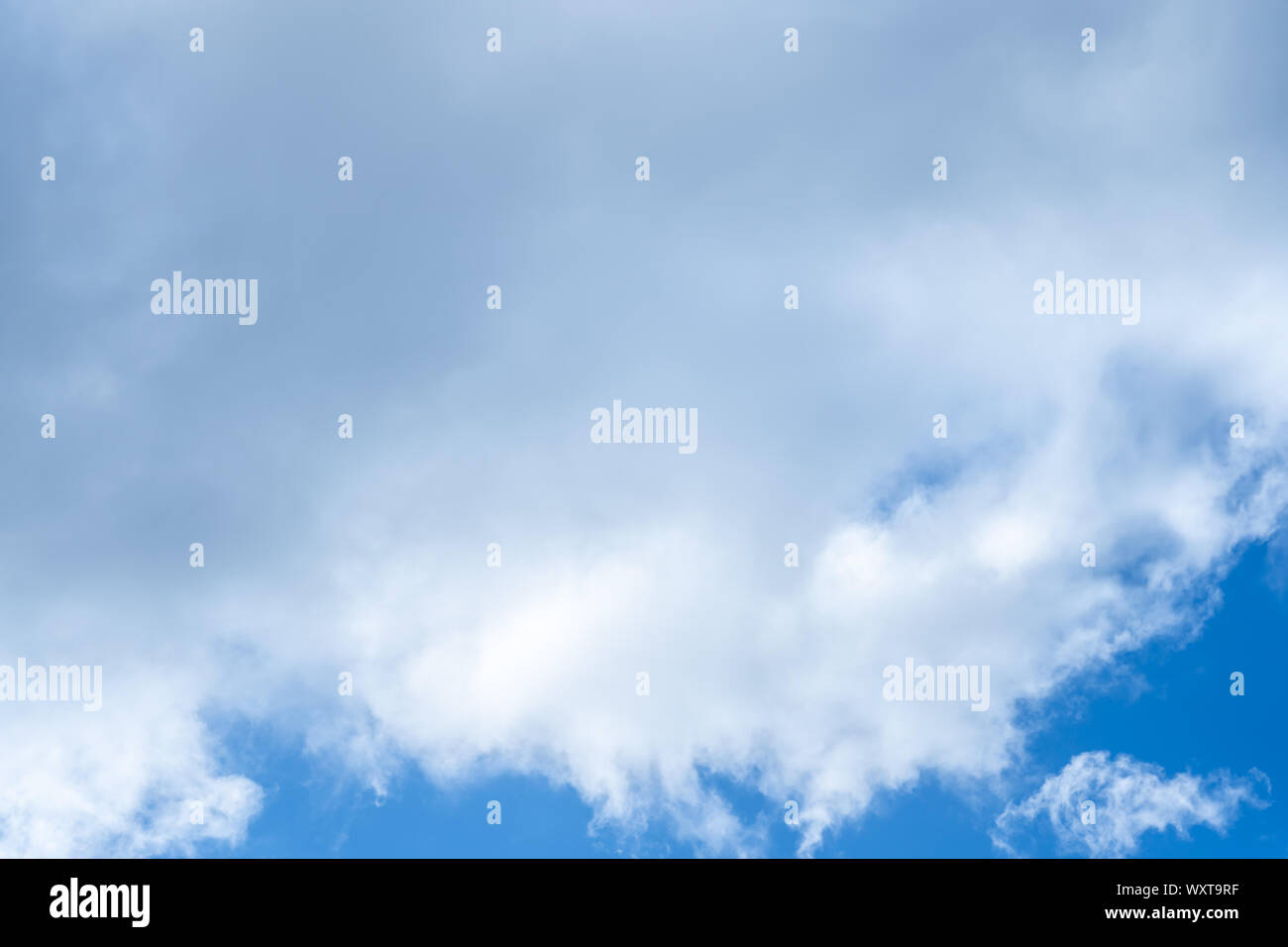 Blue sky with clouds. for background or texture Stock Photo - Alamy