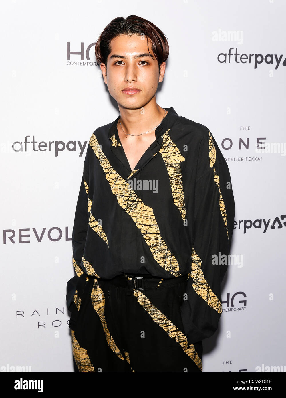 NEW YORK, NY - September 05, 2019: Kemio Kurosawa attends The Daily Front Row's 7th annual Fashion Media Awards at The Rainbow Room Stock Photo