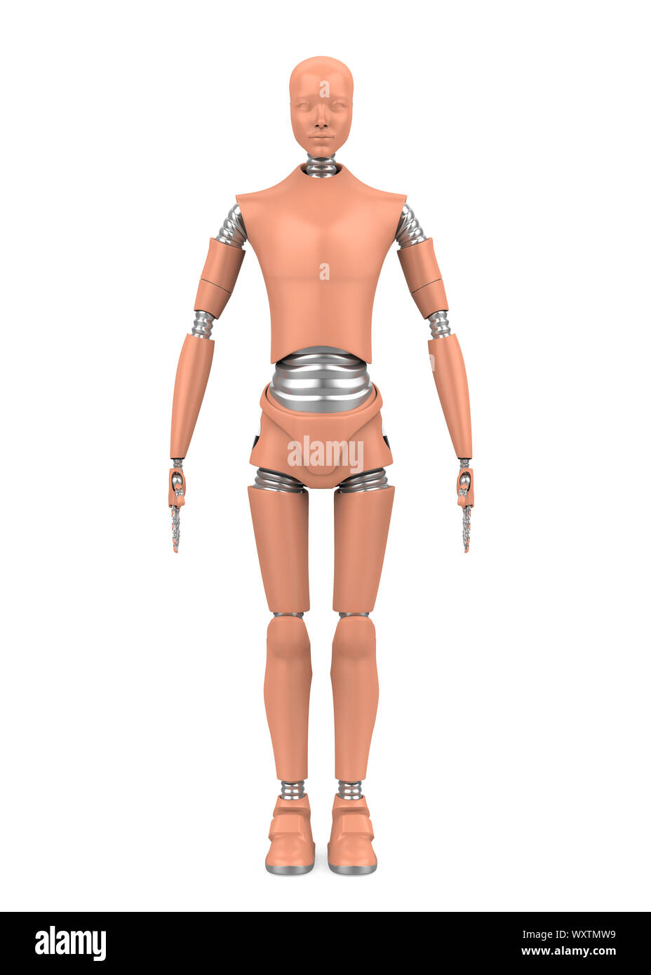 Crash Test Dummy Isolated Stock Photo Alamy