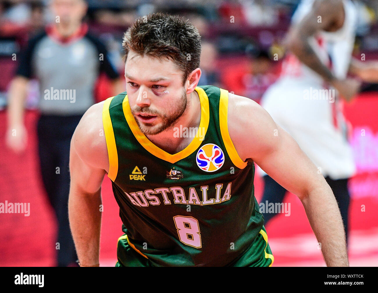 Matthew Dellavedova (Australia). France. FIBA Basketball World Cup