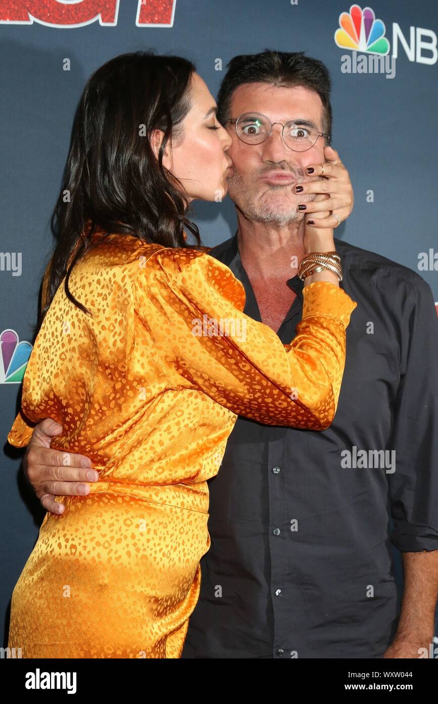 Lauren silverman and simon cowell hi-res stock photography and images ...