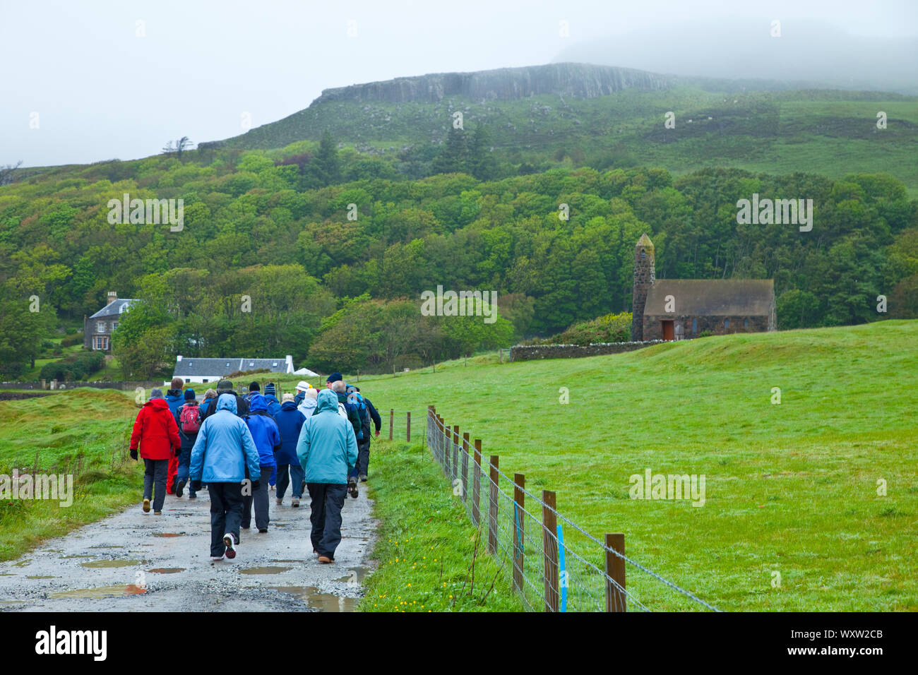 Isla Canna. Archipiélago Small Isles. Inner Hebrides, UK Stock Photo
