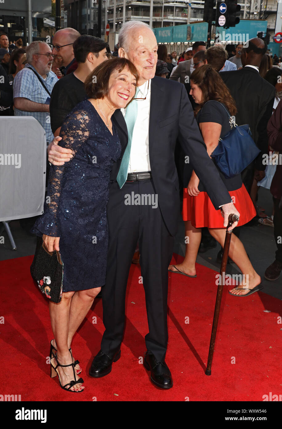 London, UK. 17th Sep, 2019. Didi Conn and David Shire attending the press night for Big the Musical at the Dominion Theatre in London. Credit: SOPA Images Limited/Alamy Live News Stock Photo