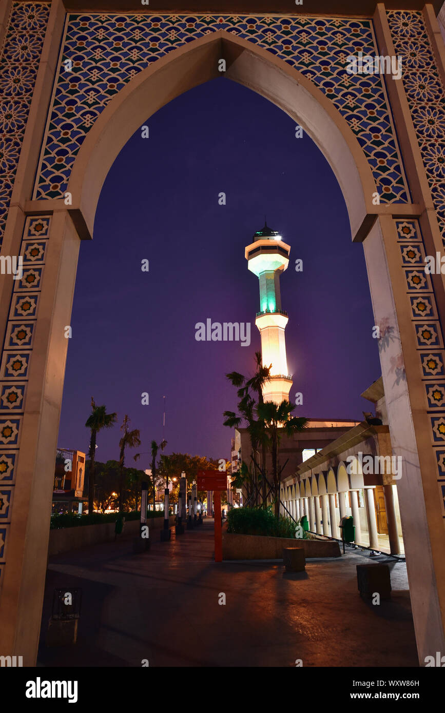 Bandung, Indonesia - July 05, 2015: Masjid Raya Bandung, Great Mosque located in Bandung City, west java, Indonesia Stock Photo