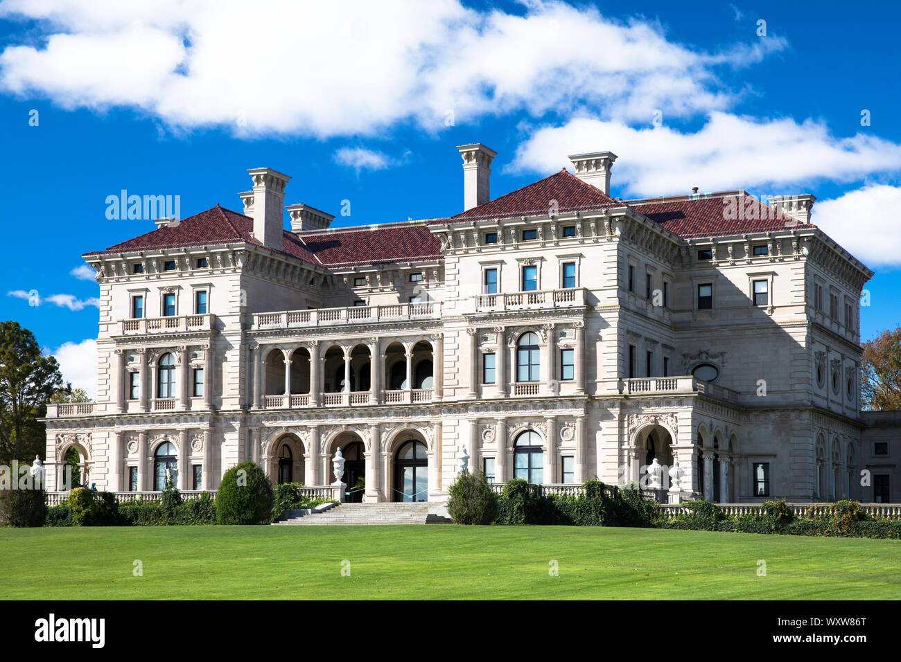 The Breakers, built 1895 as a summer estate by the Vanderbilt family
