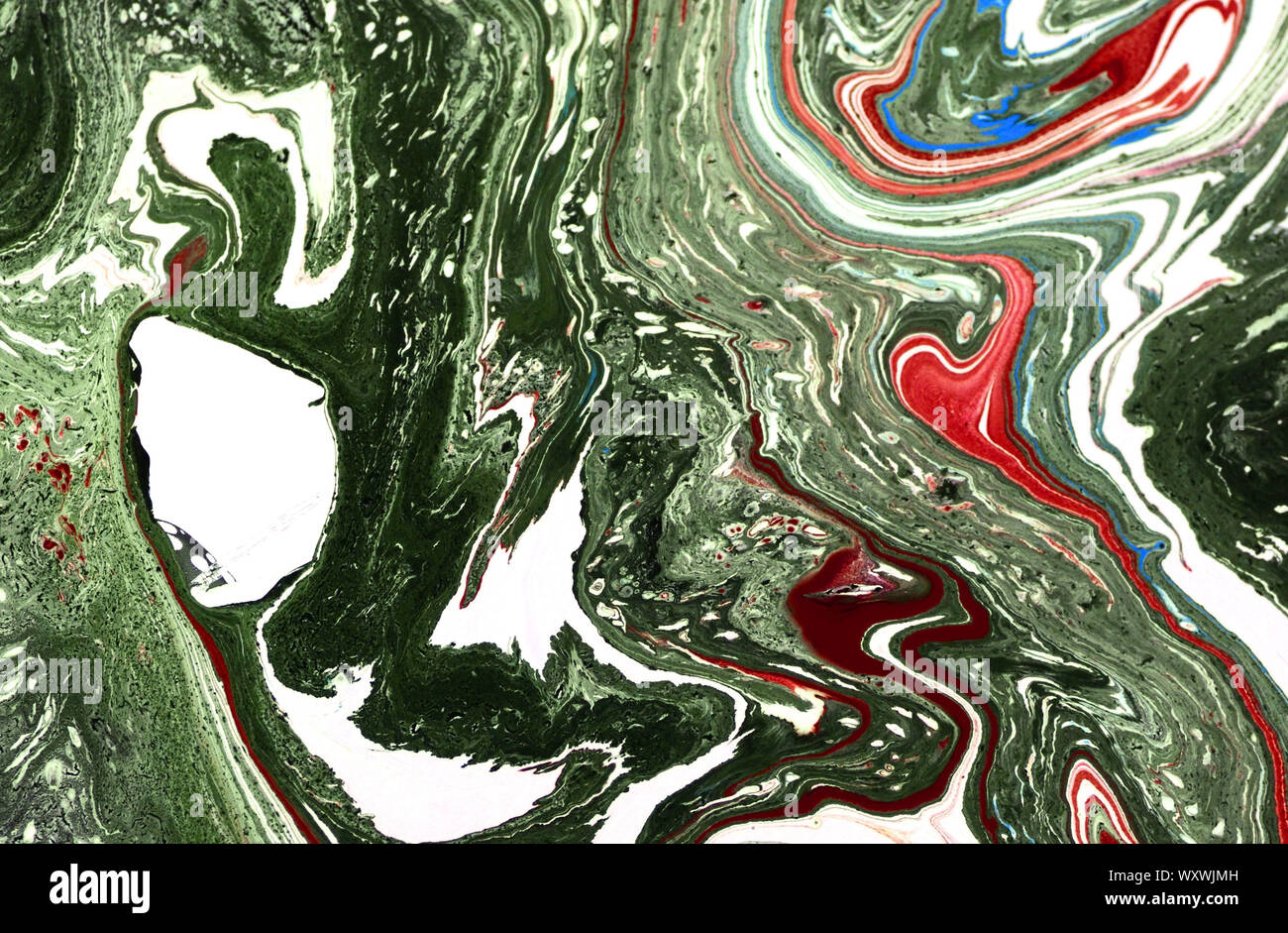 Abstract marble texture, painting with acrylics, trendy art background