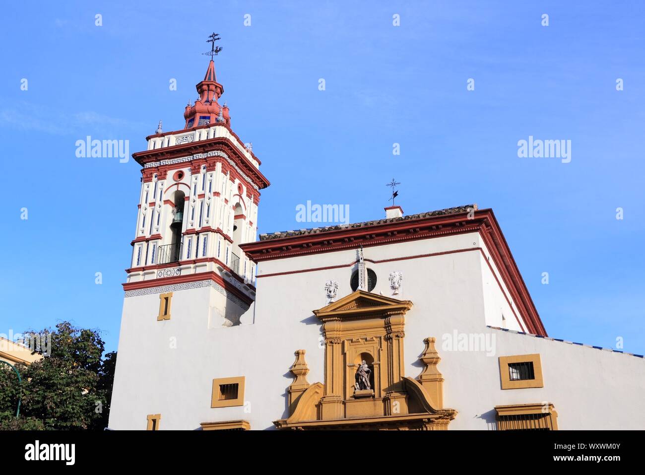 Seville, Spain - church of Saint Roch (Iglesia de San Roque). Stock Photo