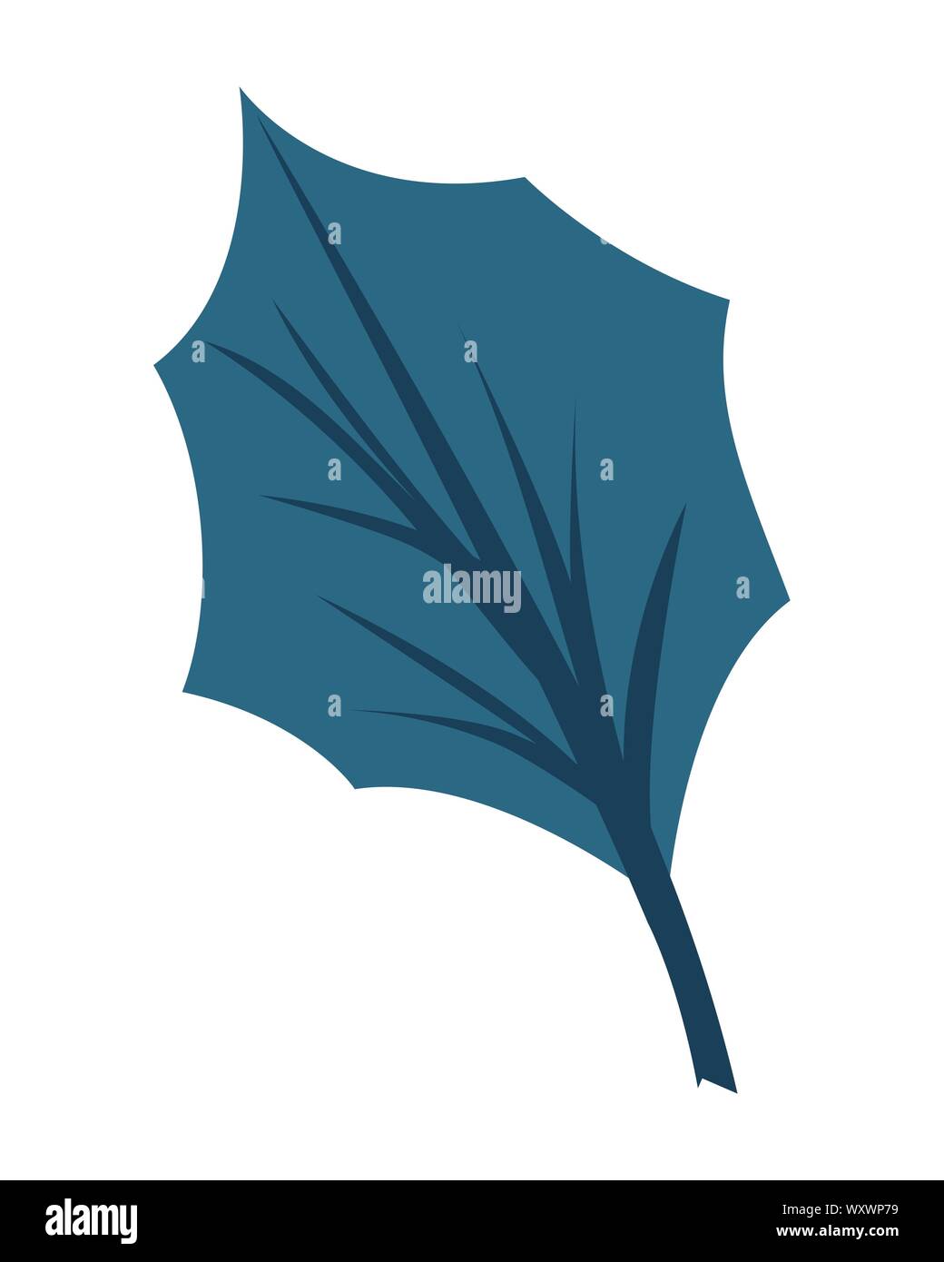 autumn leaf seasonal isolated icon Stock Vector Image & Art - Alamy