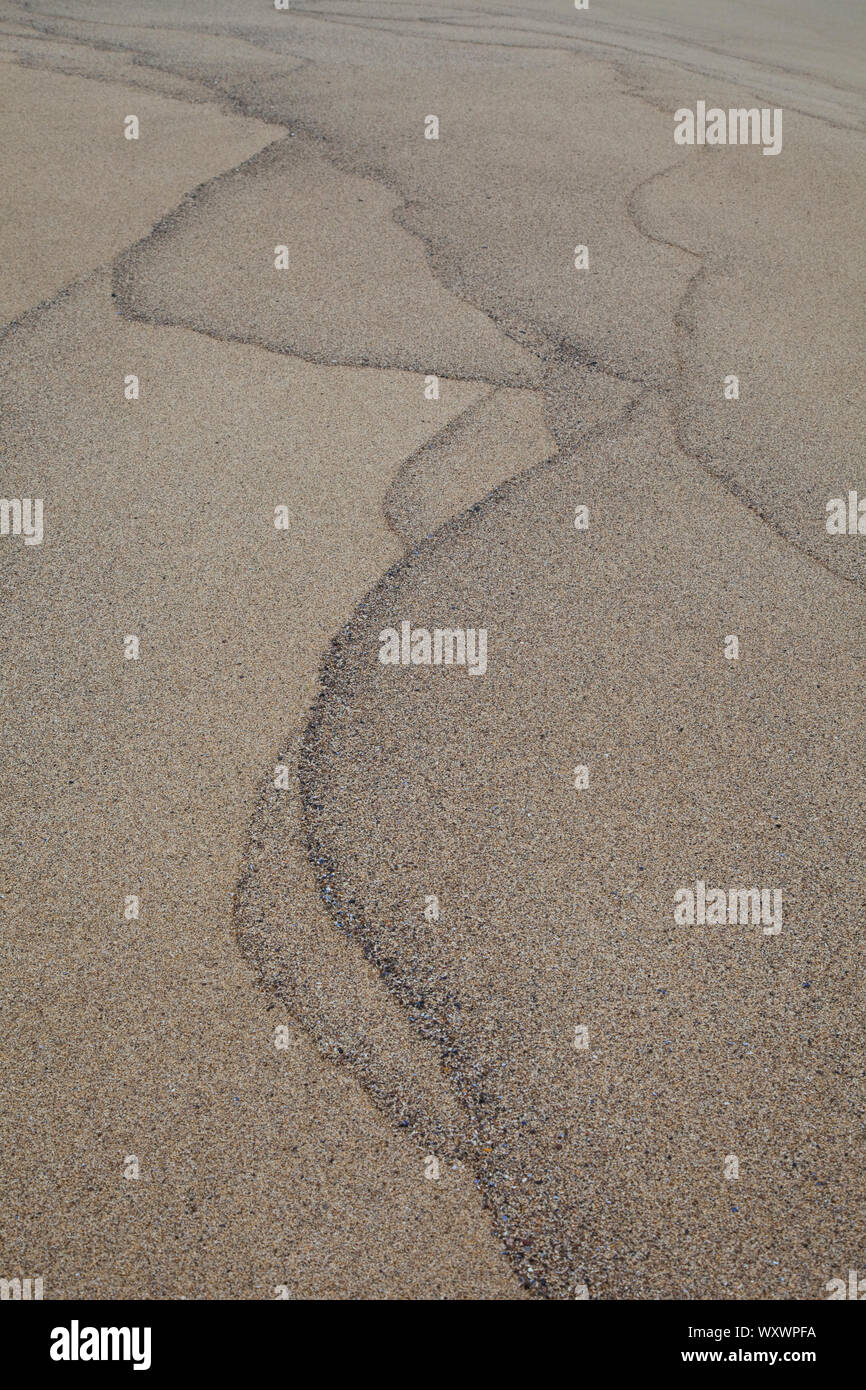 Sand Patterns (Diseños naturales en la arena). Dhail Mor Beach. Lewis ...