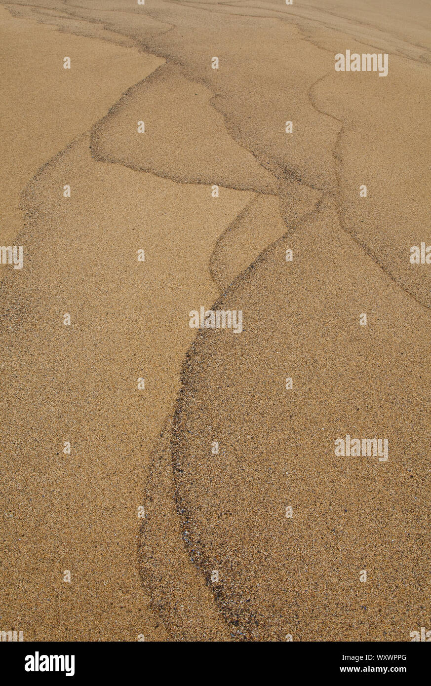 Sand Patterns (Diseños naturales en la arena). Dhail Mor Beach. Lewis ...