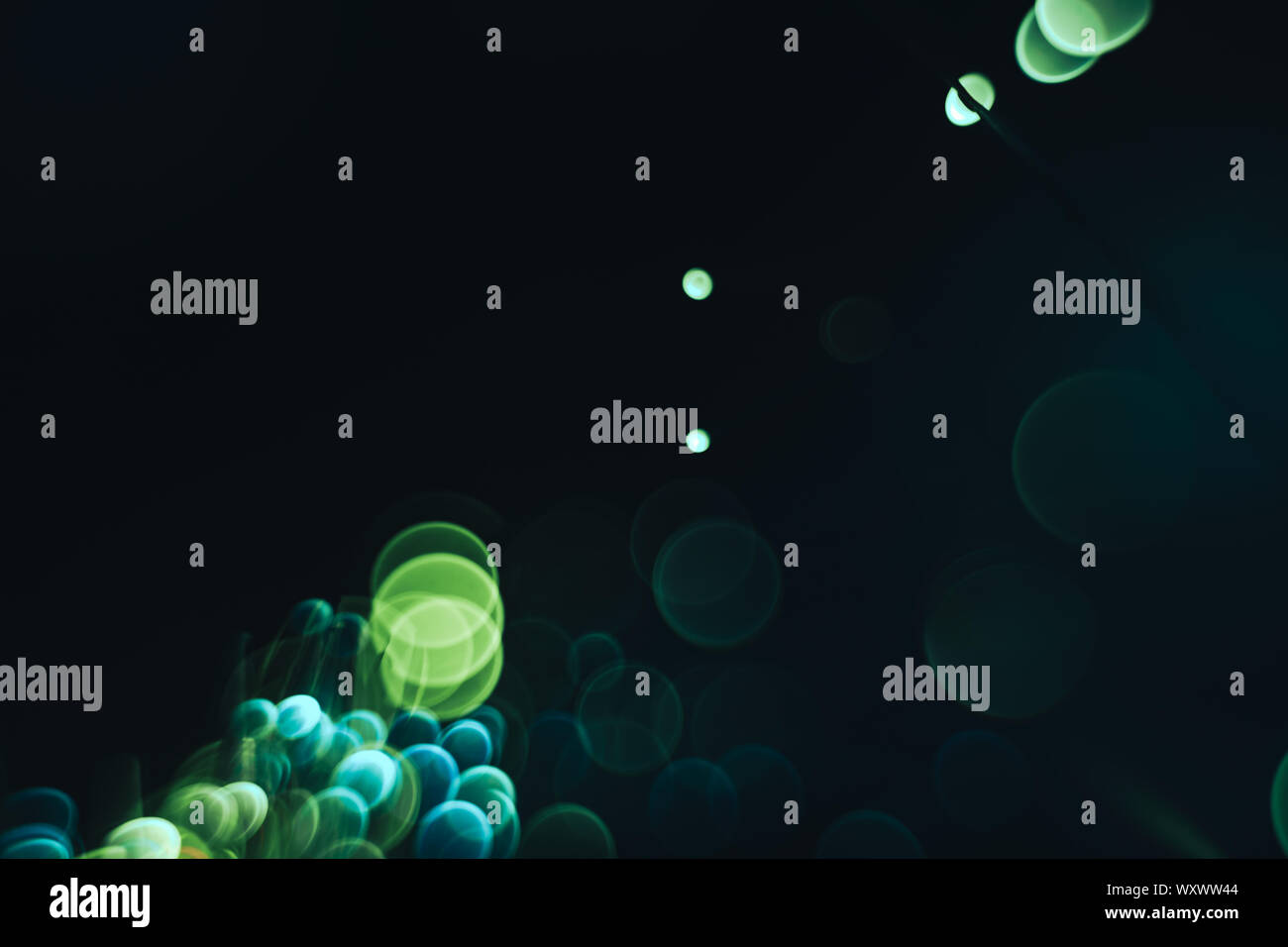 Beautiful abstract optical light bokeh on a glow background Stock Photo ...