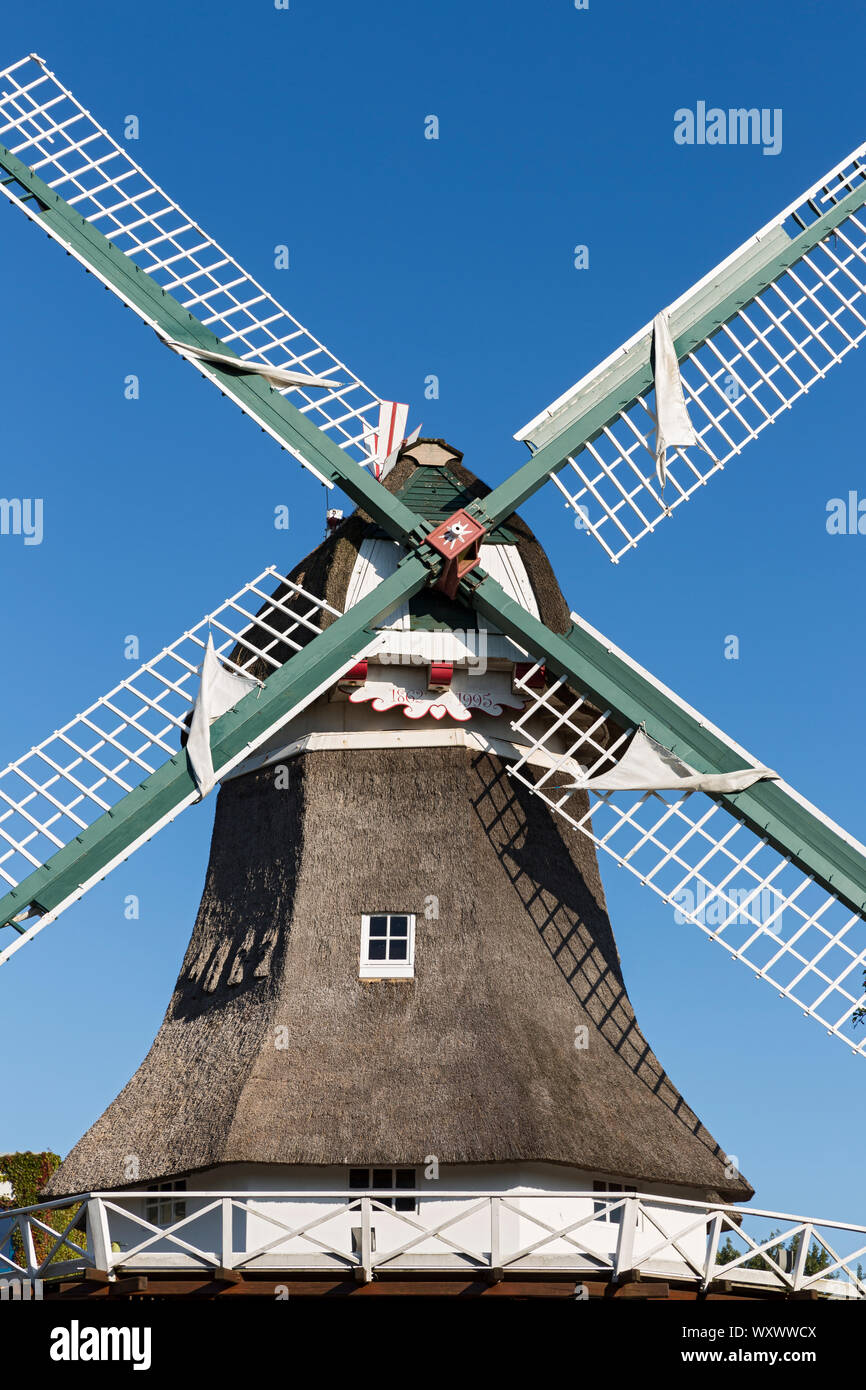 Norderney; Windmühle Stock Photo