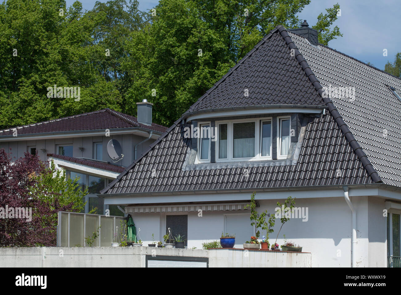 Germany Detached One Family House Stock Photos Germany Detached