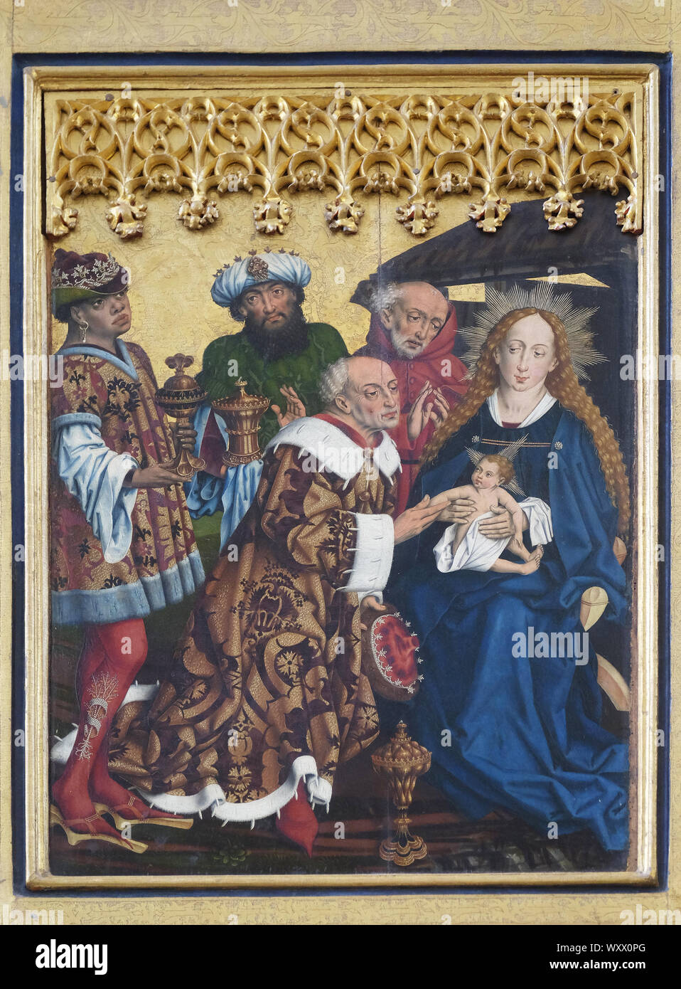 Adoration of the Magi, Twelve Apostles altar in St James Church in