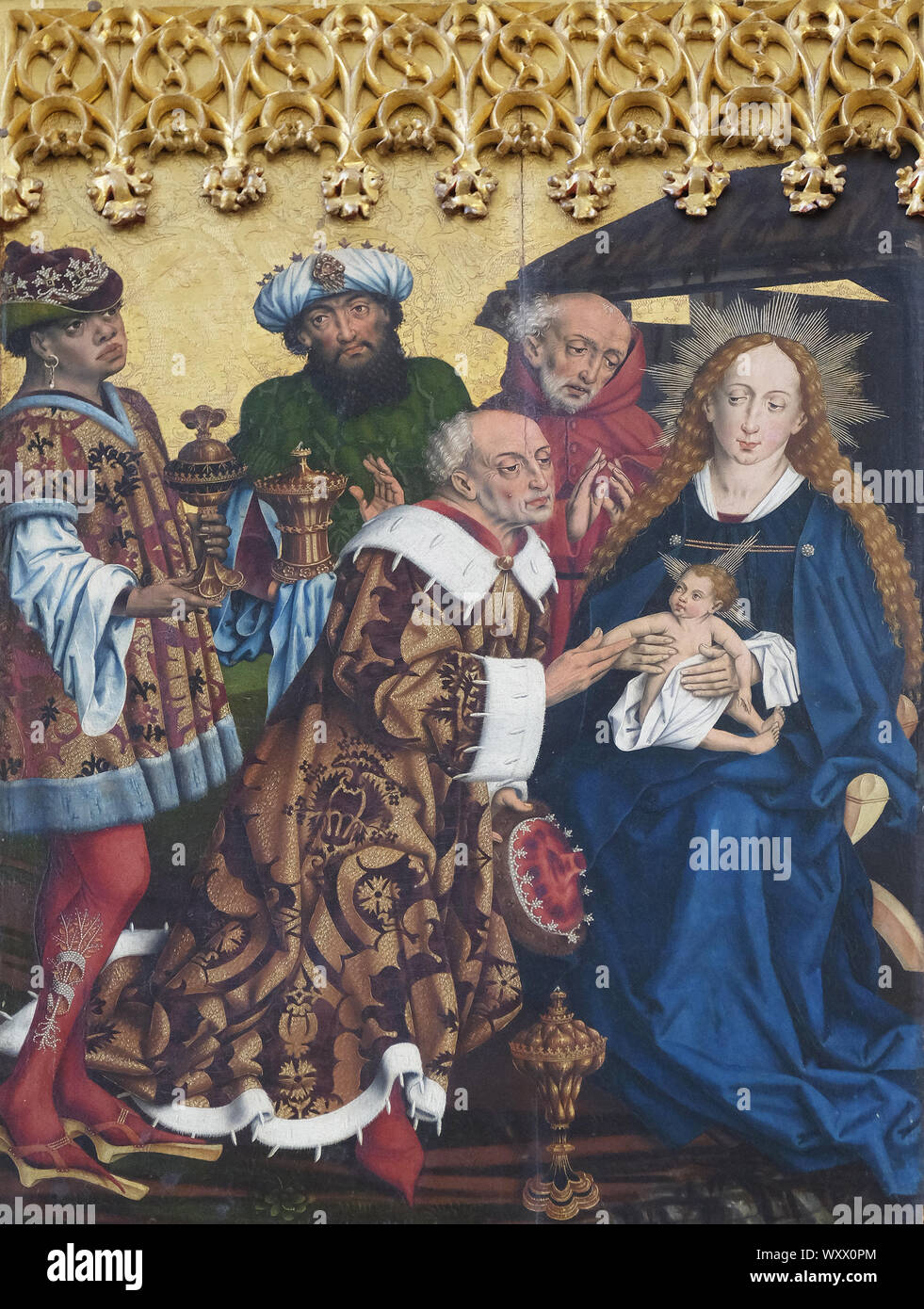 Adoration of the Magi, Twelve Apostles altar in St James Church in