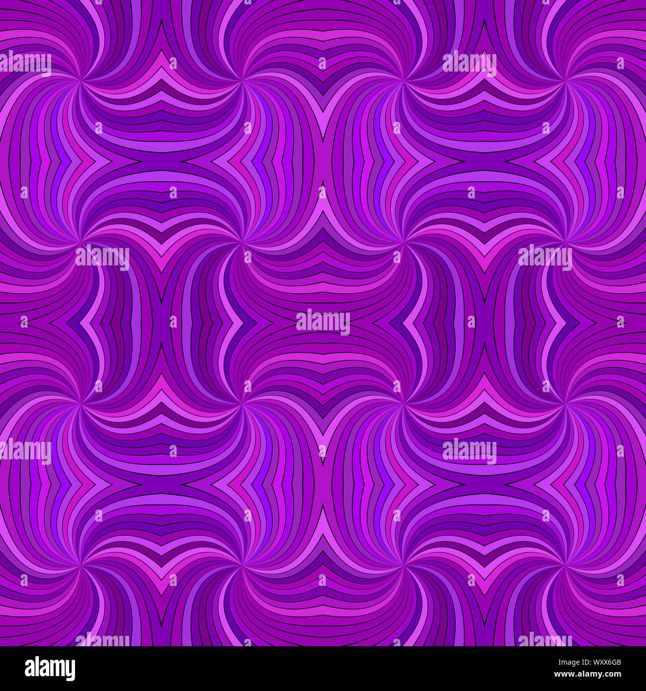 Purple seamless abstract psychedelic spiral stripe pattern background ...