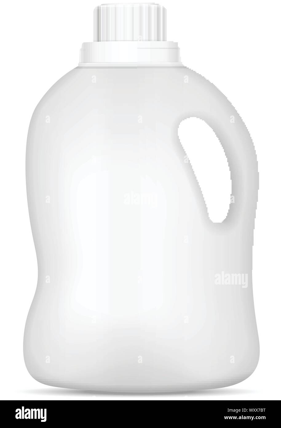 Detergent bottle on a white background. Vector illustration Stock ...