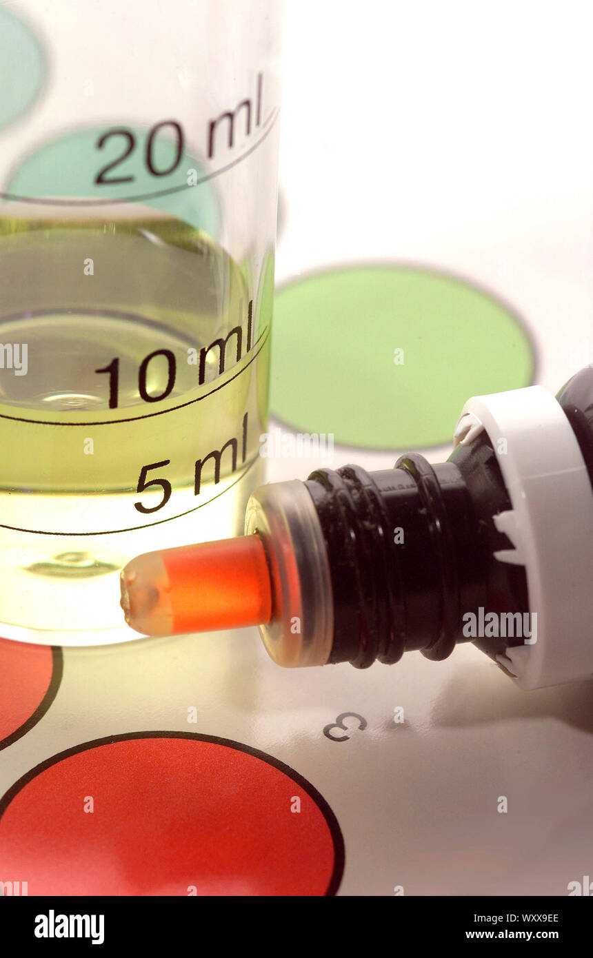 Picture of Aquarium water pH test Stock Photo - Alamy