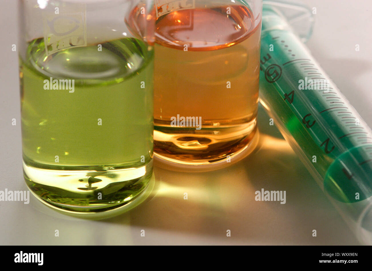 Aquarium water general hardness (GH) testing Stock Photo Alamy