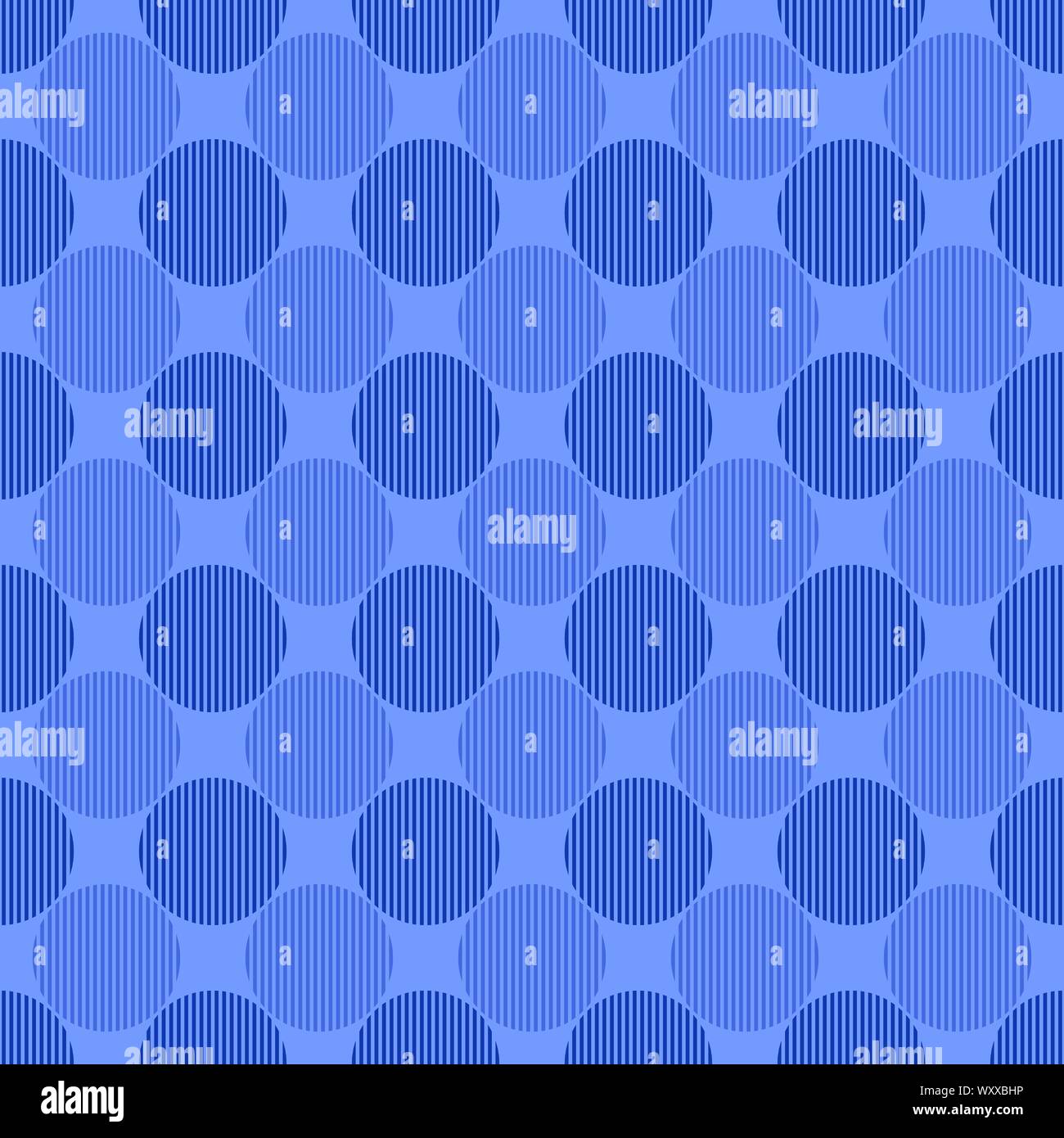 Simple seamless circle pattern background design - color vector ...