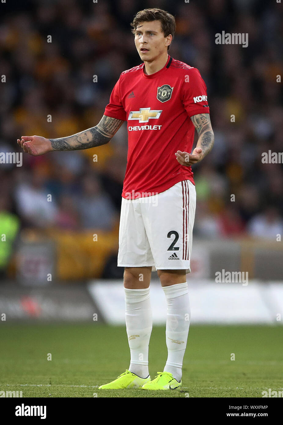 File photo dated 19-08-2019 of Manchester United's Victor Lindelof