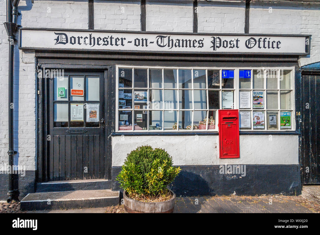 Post Office Dorchester On Thames Oxfordshire UK Stock Photo Alamy