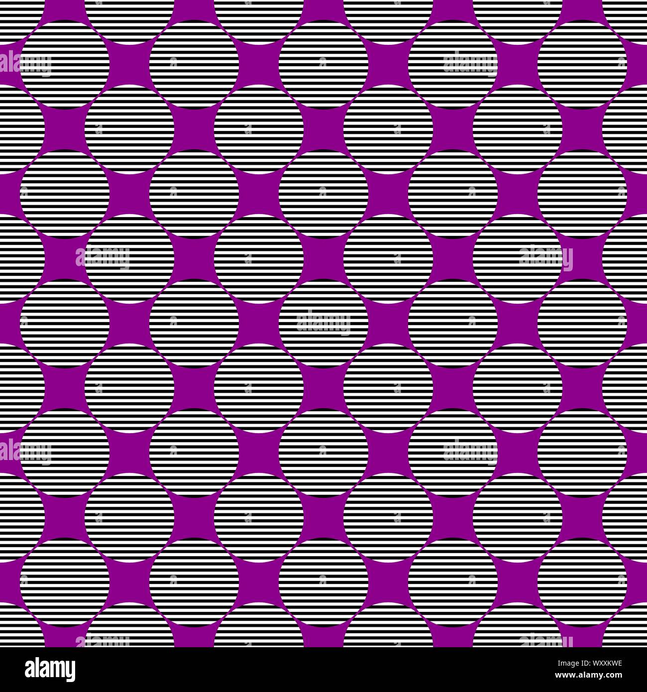 Seamless abstract circle pattern background - vector illustration Stock ...