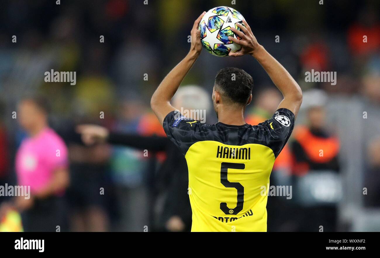 Dortmund, Deutschland. 17th Sep, 2019. firo: 17.09.2019 Football, 2019/2020  Champions League BVB Borussia Dortmund -