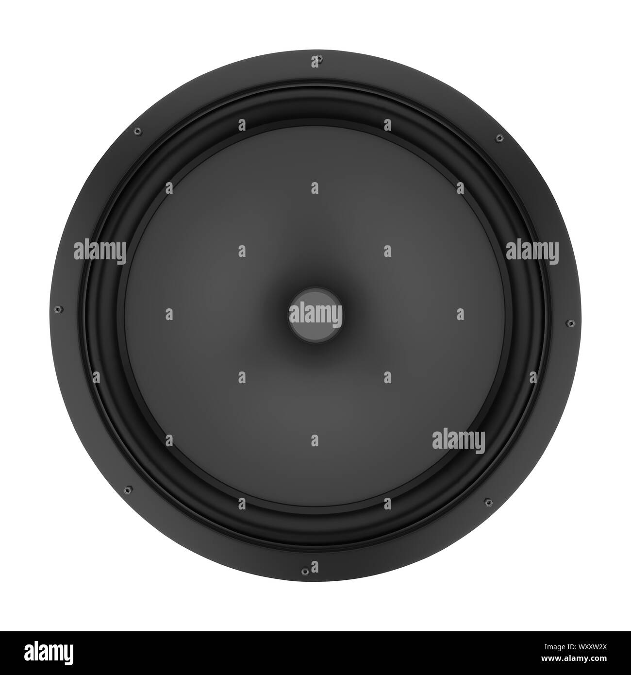 Sound Audio Loudspeakers Isolated Stock Photo Alamy