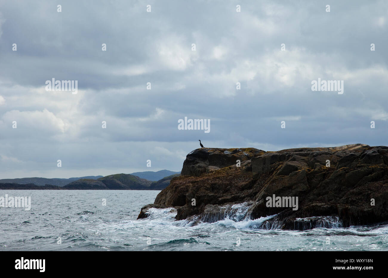 Paisaje Costero (Coastal Landscape). North Great Bernera. Lewis Island. Outer Hebrides. Scotland, UK Stock Photo