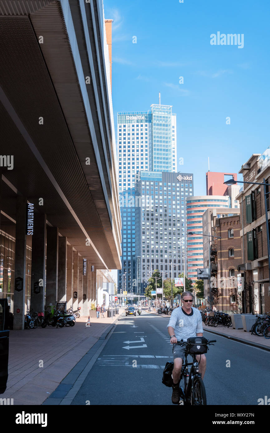 Rotterdam, city of architecture Stock Photo