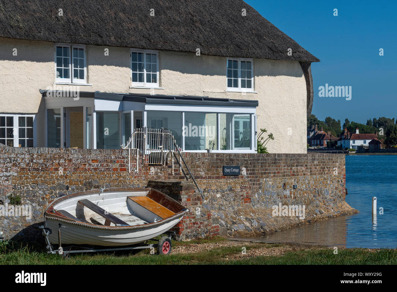 Cottage Bosham West Sussex Uk Stock Photos Cottage Bosham West