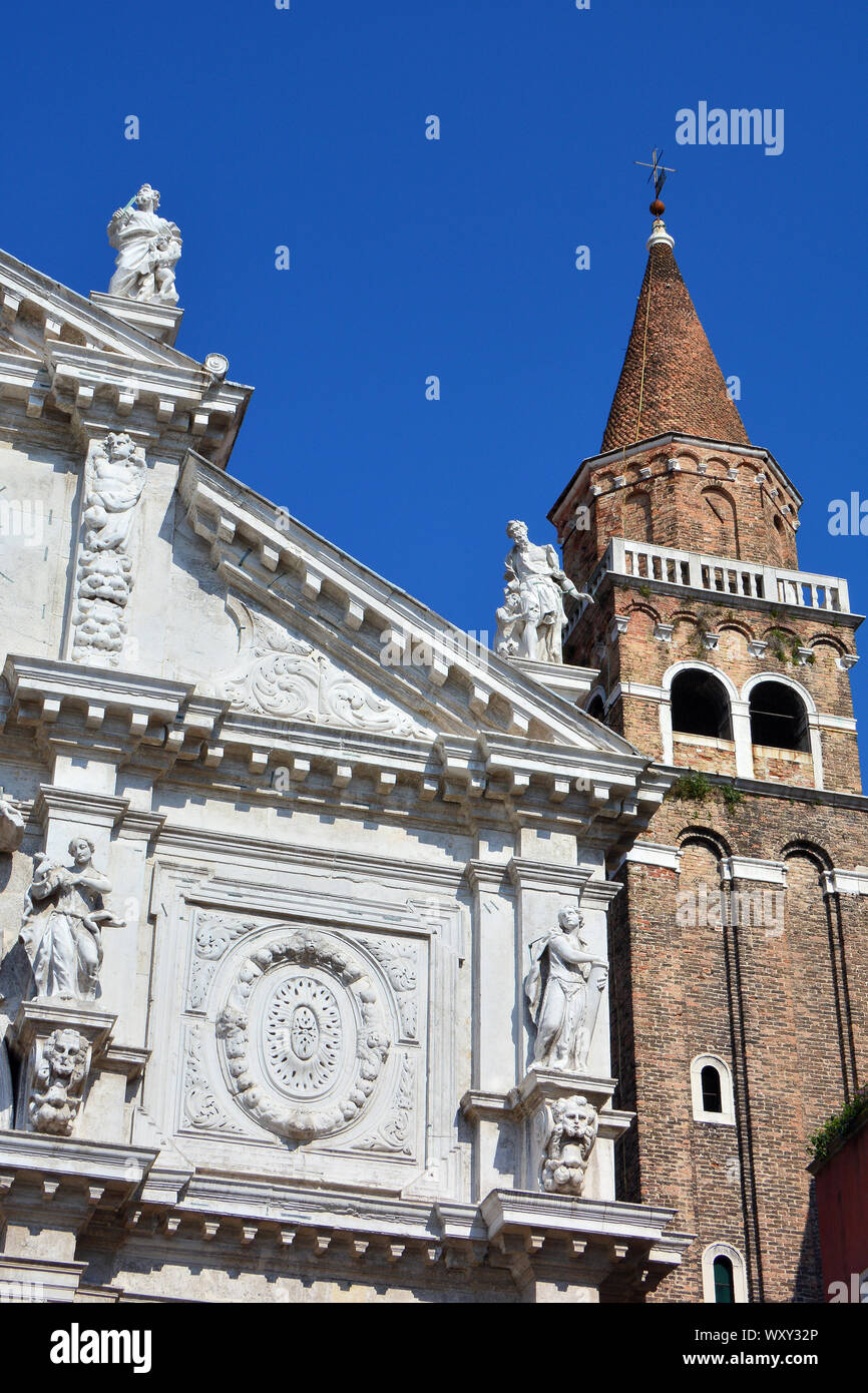 Chiesa di San Moise, Roman Catholic church, Venice, Venezia, Veneto region, Italy, Europe Stock Photo